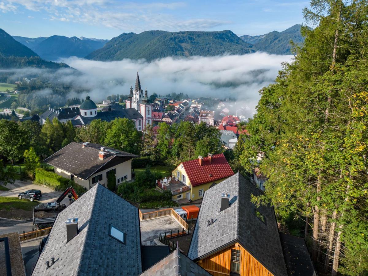 Hideaway Hotel Montestyria Chalets & Suiten 玛利亚采尔 外观 照片