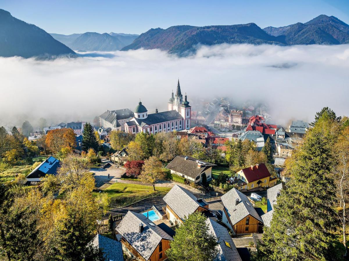 Hideaway Hotel Montestyria Chalets & Suiten 玛利亚采尔 外观 照片