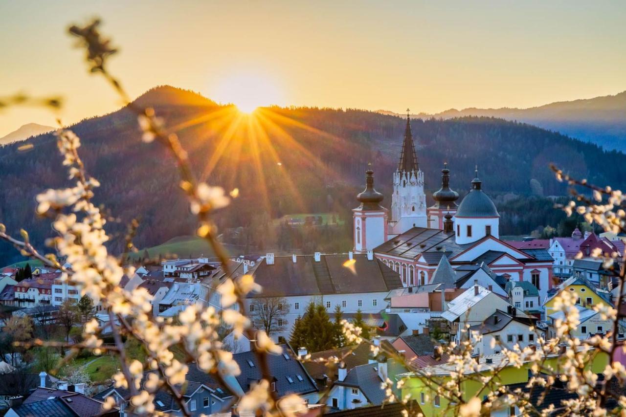 Hideaway Hotel Montestyria Chalets & Suiten 玛利亚采尔 外观 照片