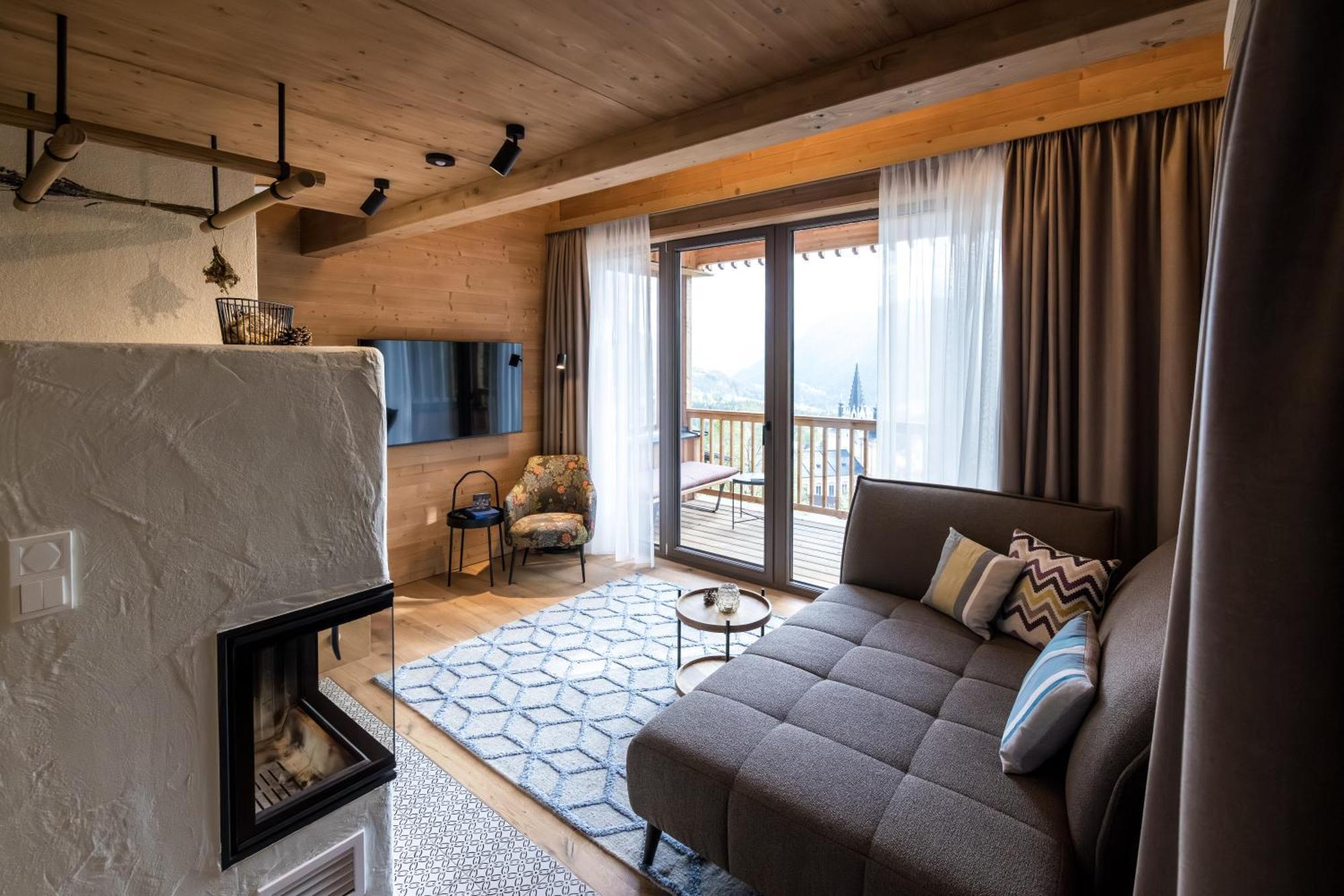 Hideaway Hotel Montestyria Chalets & Suiten 玛利亚采尔 外观 照片