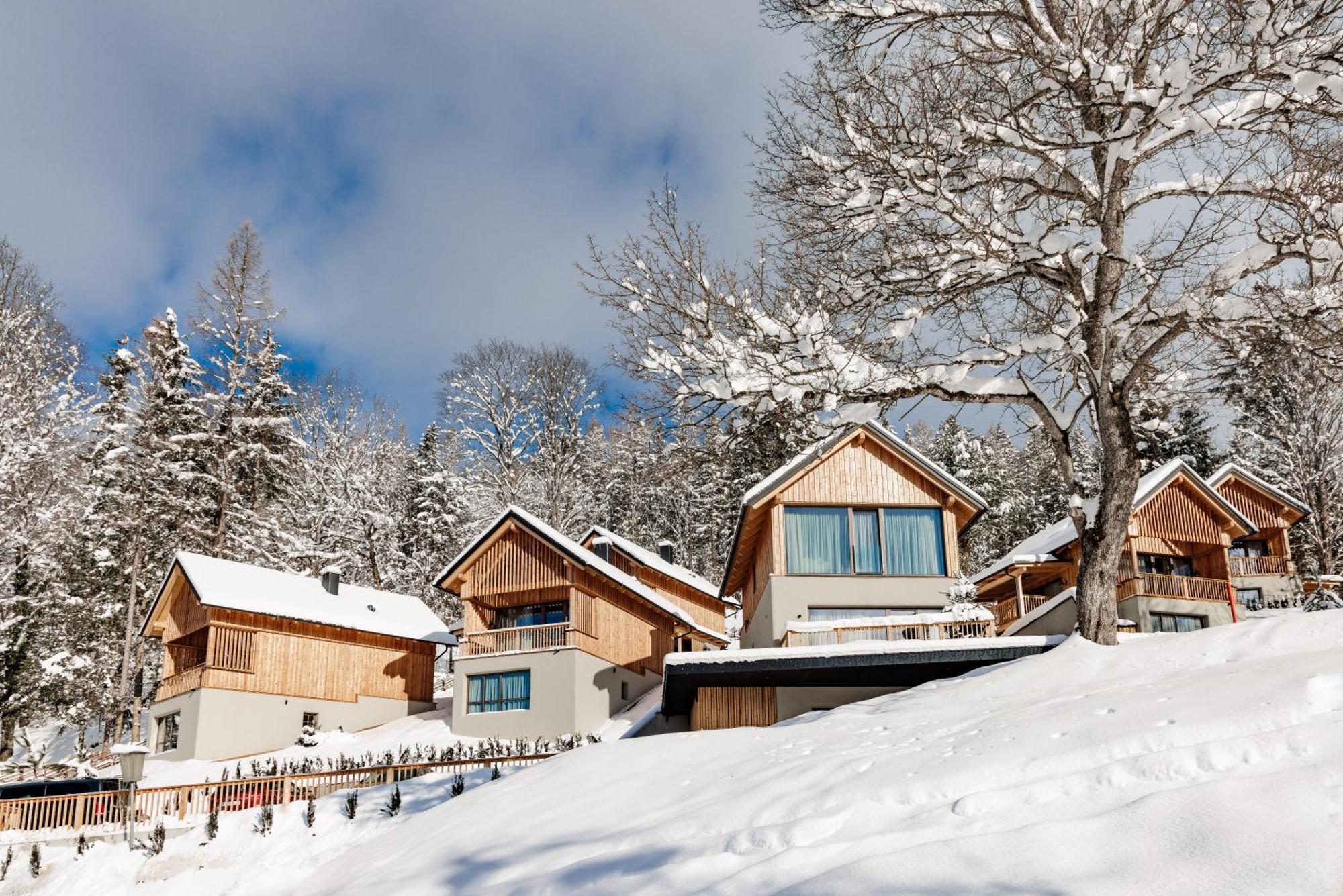Hideaway Hotel Montestyria Chalets & Suiten 玛利亚采尔 外观 照片