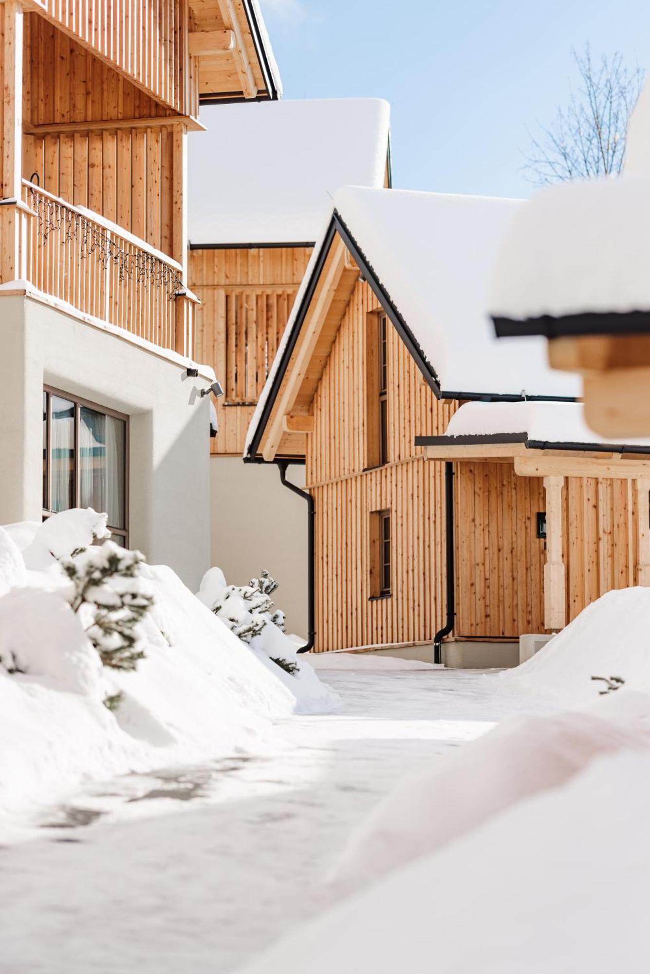 Hideaway Hotel Montestyria Chalets & Suiten 玛利亚采尔 外观 照片